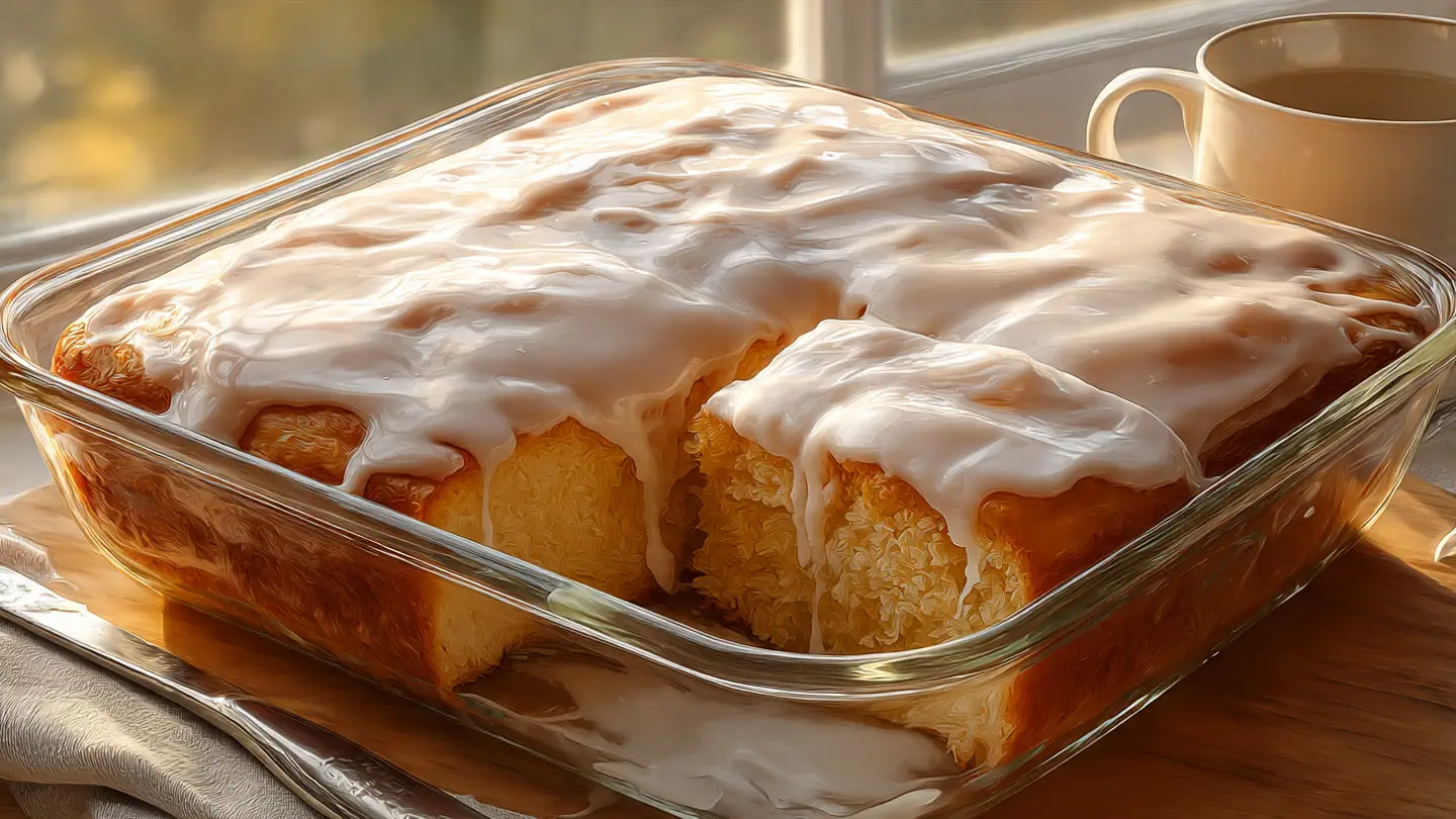 Sweet and Spiced Honey Bun Cake for Brunch