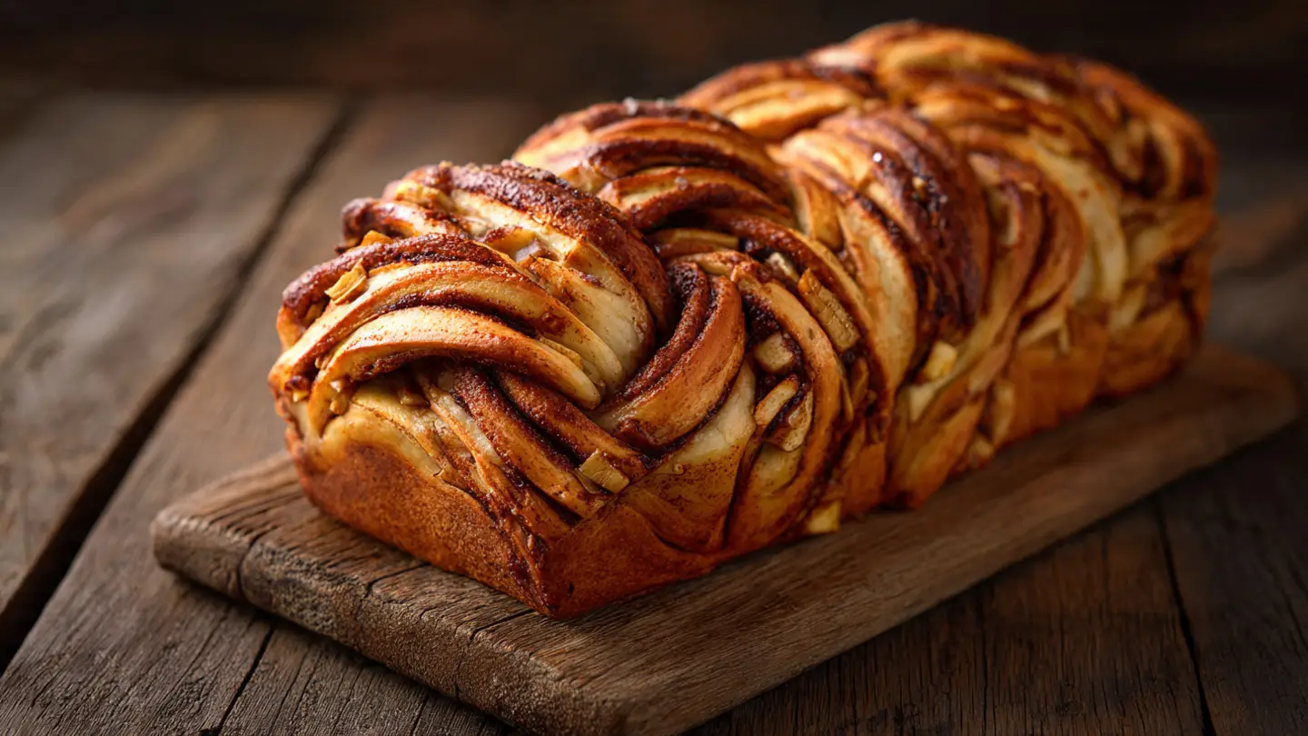 Homemade Low-Sugar Apple Cinnamon Babka for Weekend Brunch