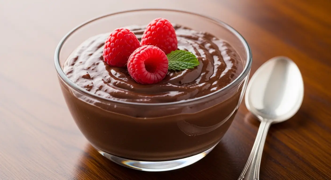 15 Minute Healthy Chocolate Protein Pudding