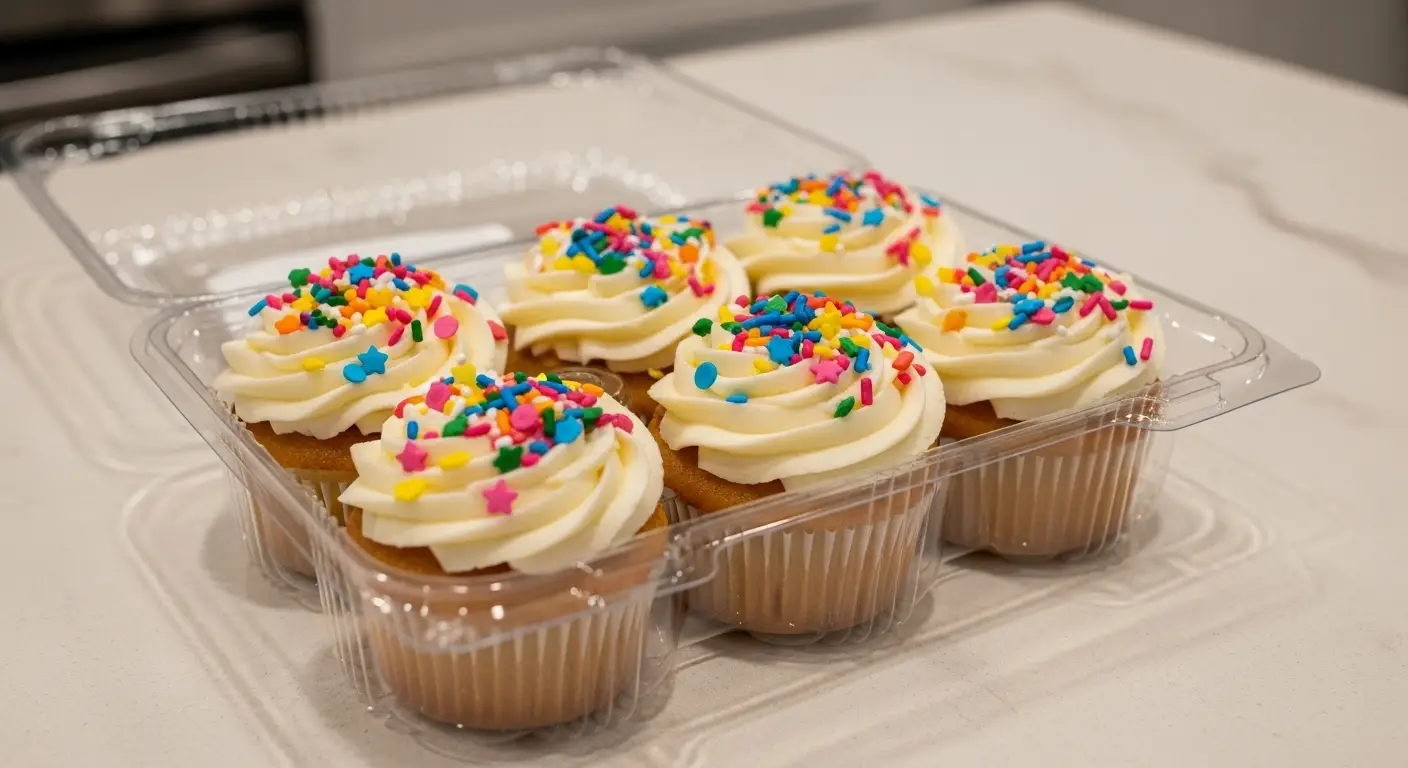 Homemade Funfetti Cupcakes with Rainbow Sprinkles
