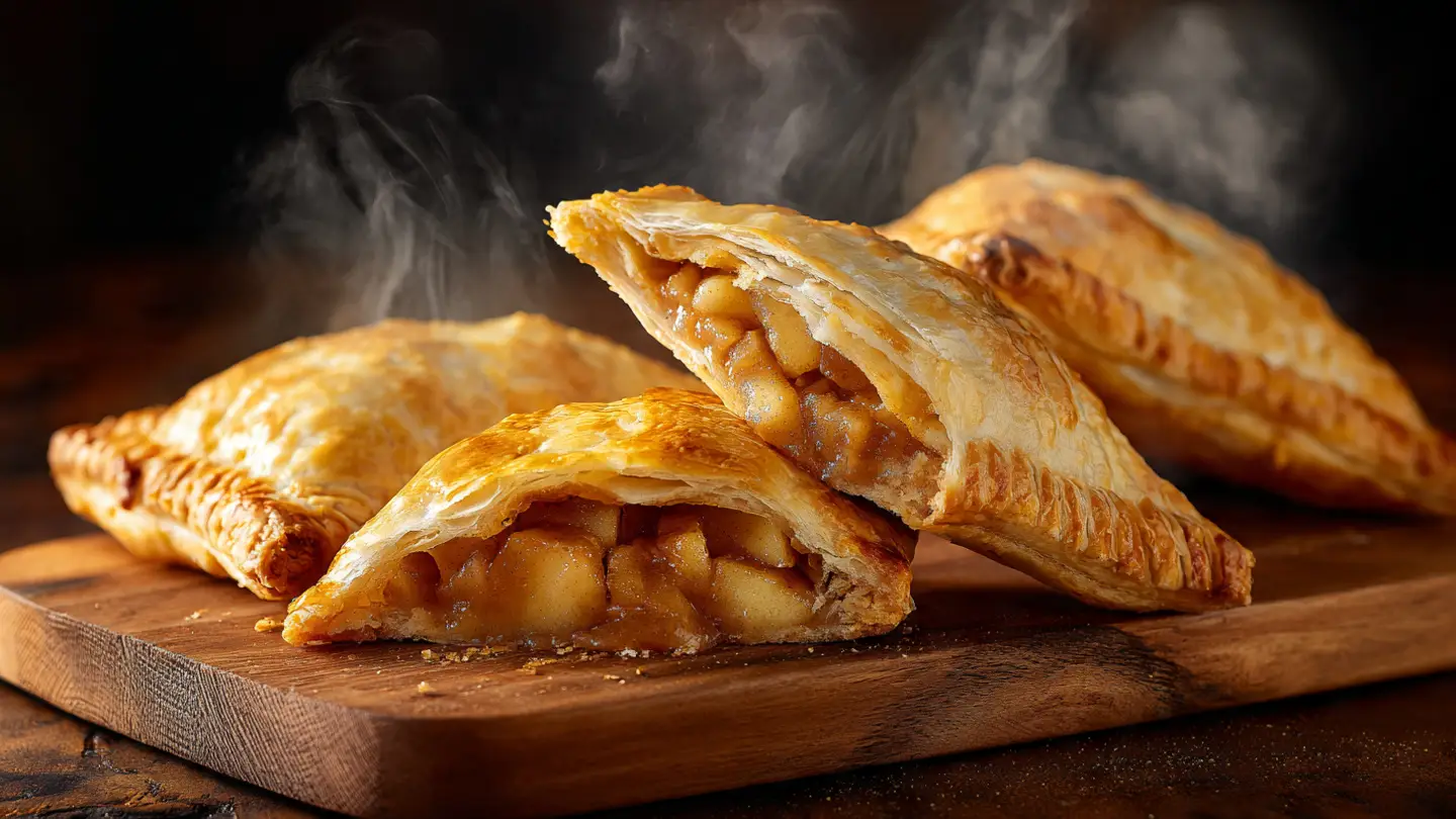 Best Ever Flaky Puff Pastry Apple Turnovers