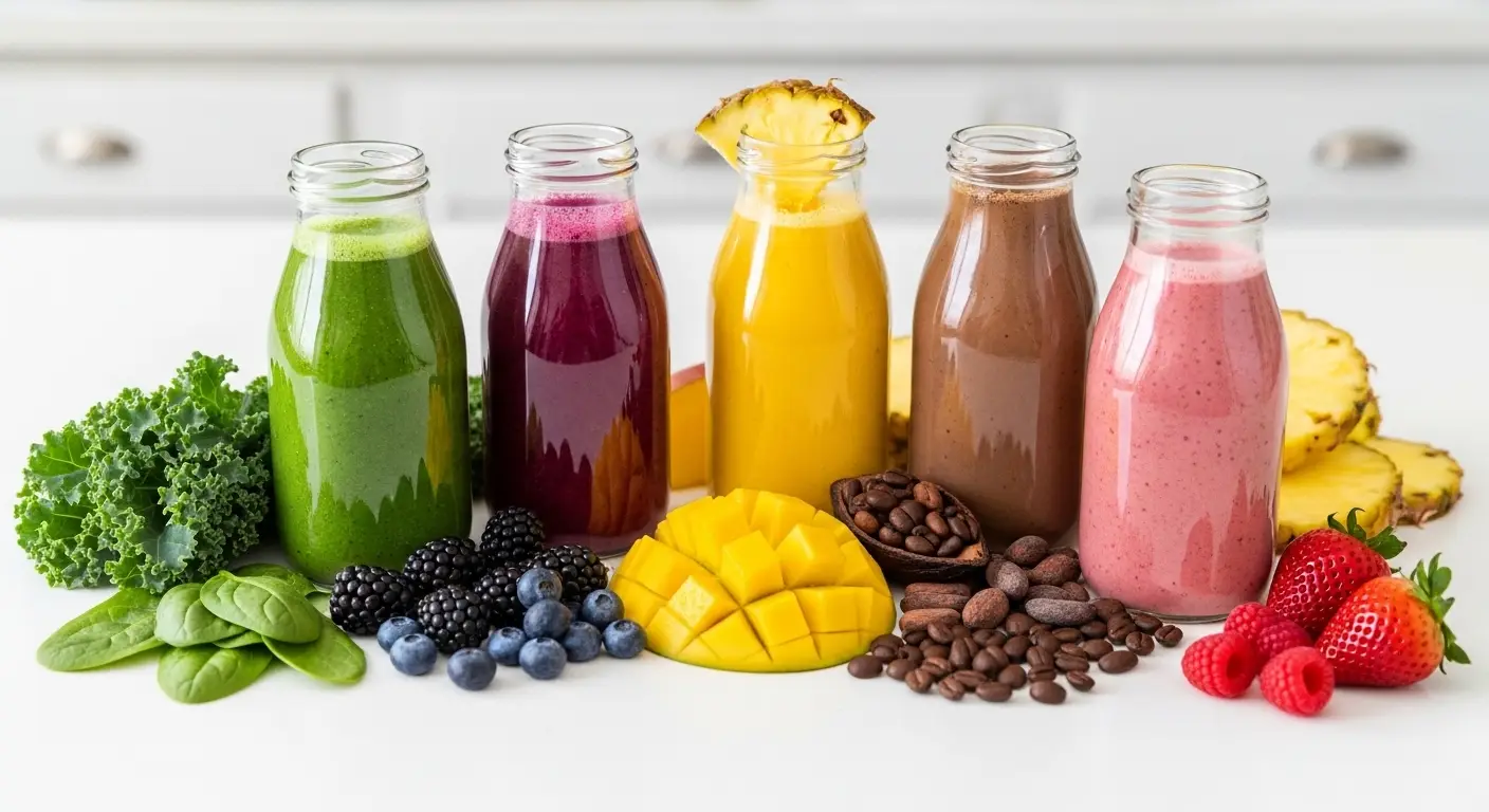 5 Energizing Lunch Smoothies for When You Are on the Go