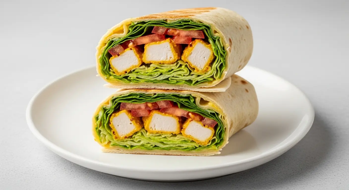 Honey Mustard Chicken Wraps