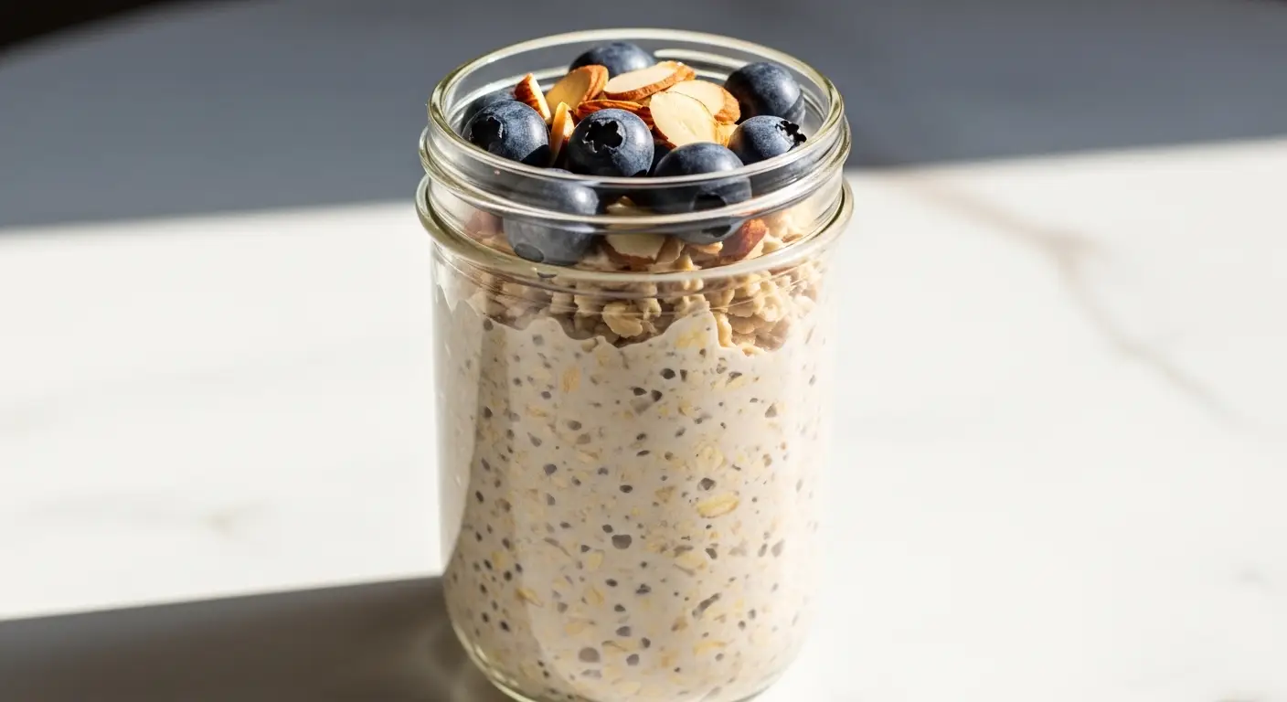 5-Minute High-Protein Overnight Oats