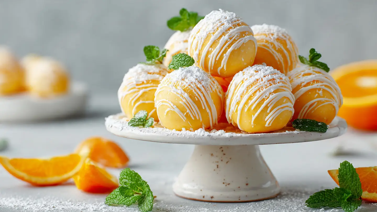 Refreshing Orange Creamsicle Truffles
