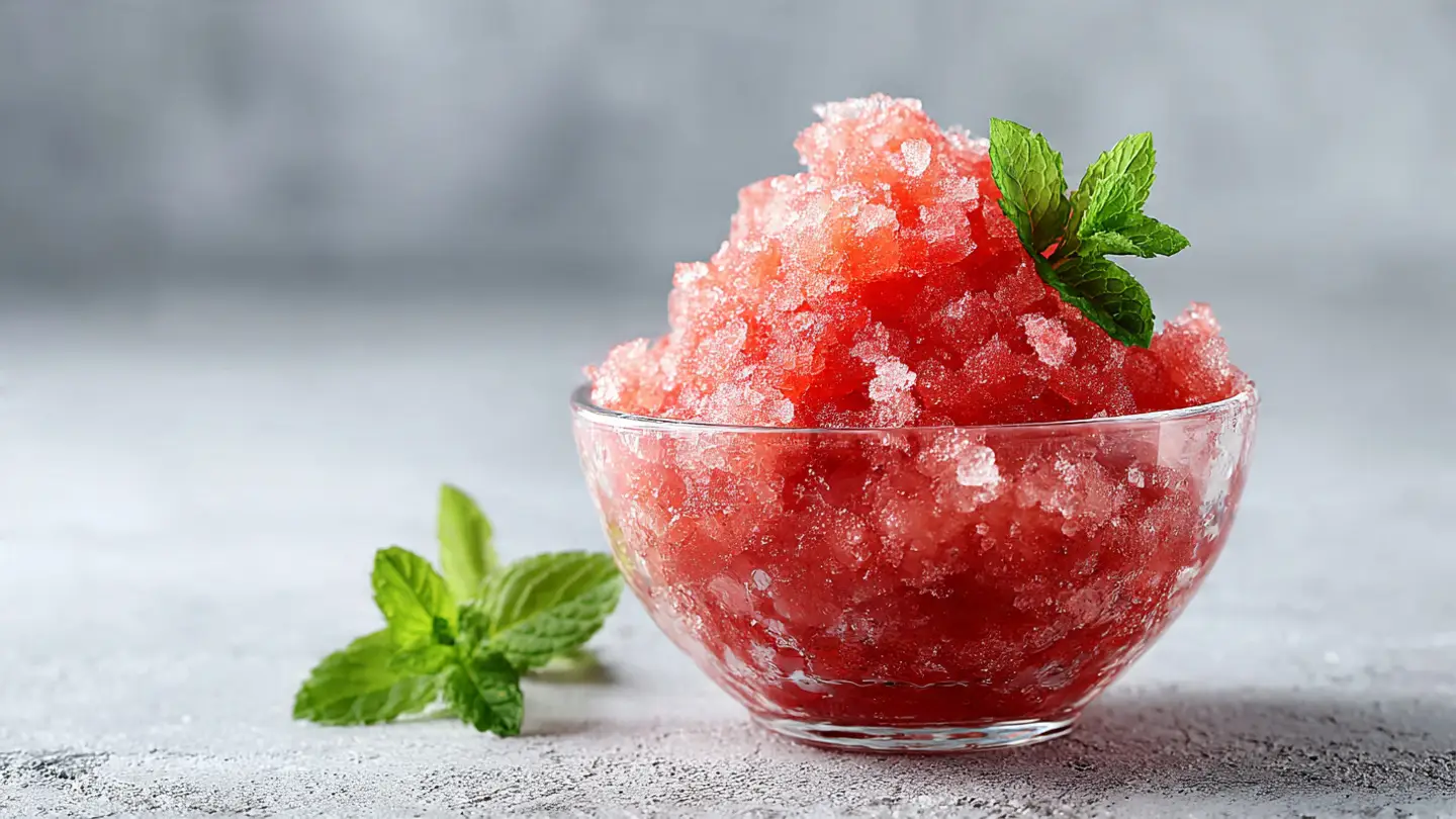 Easy Watermelon Granita: The Ultimate Cooler
