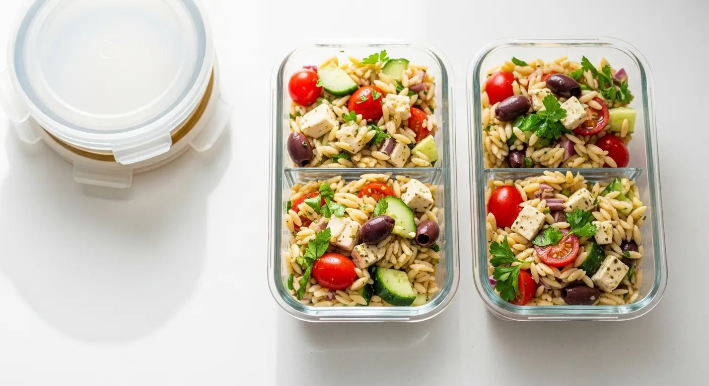 Caprese Orzo Salad
