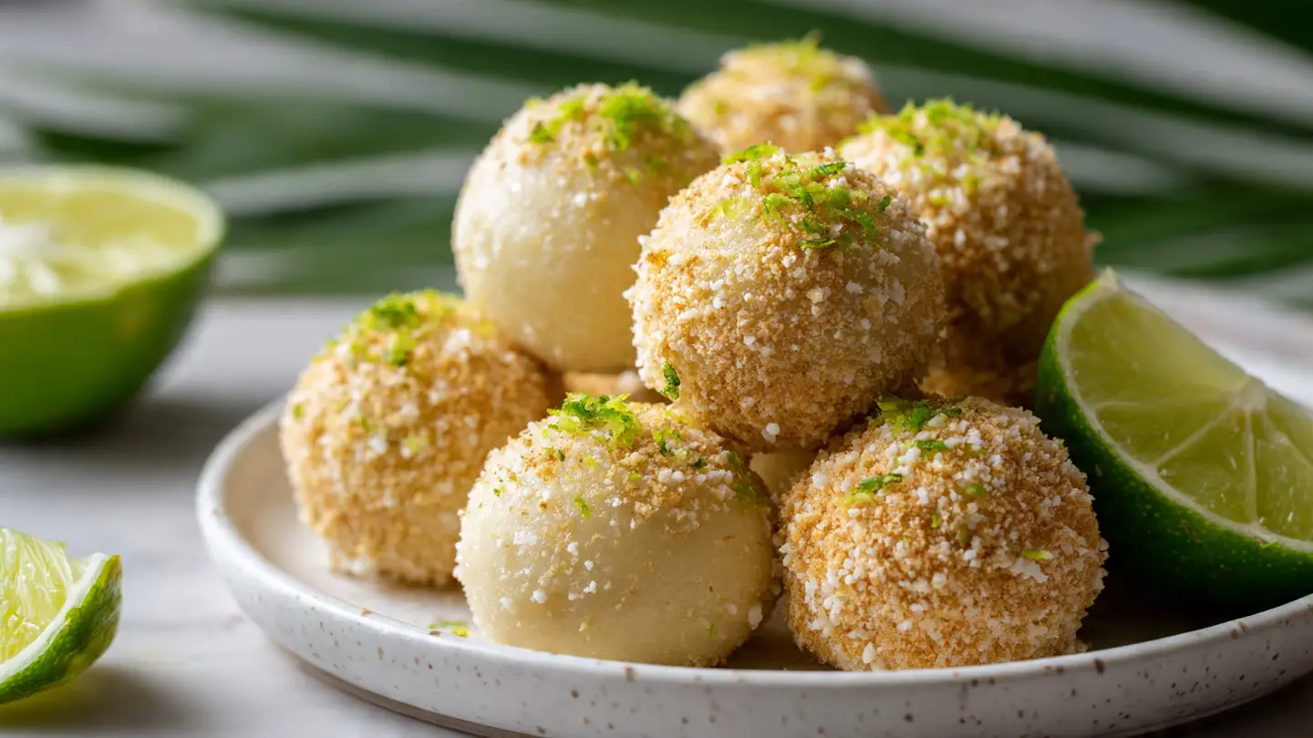 Zesty Key Lime Truffles for a Tropical Bite