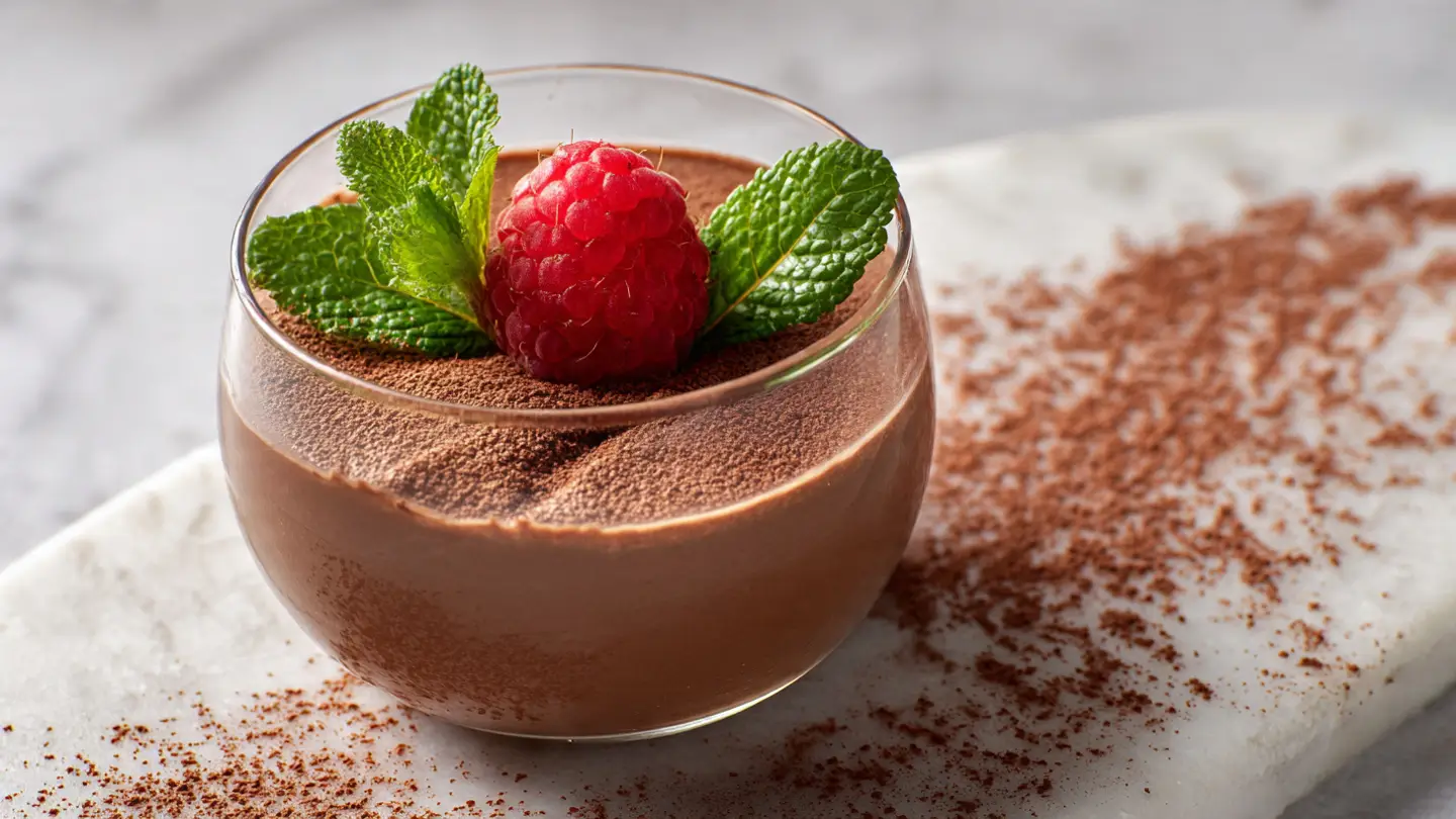 Healthy Dark Chocolate Avocado Mousse That Tastes Like Silk