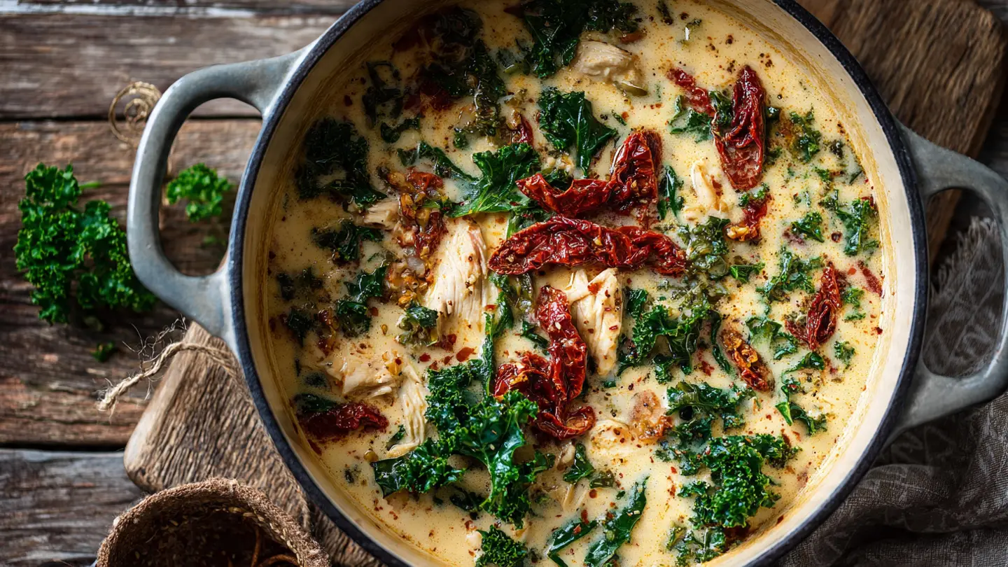 Tuscan Style Marry Me Chicken Soup