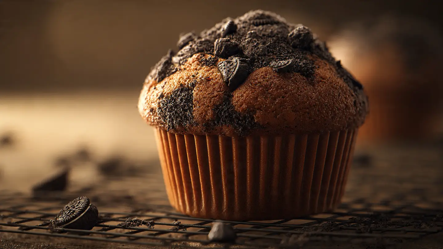 Bakery Style Oreo Muffins