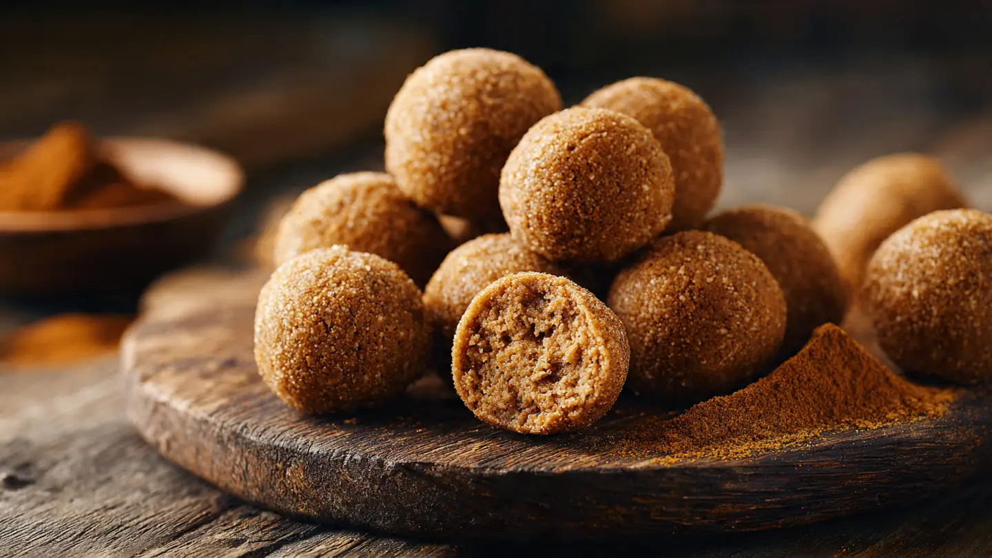 Best Ever Homemade Biscoff Protein Balls