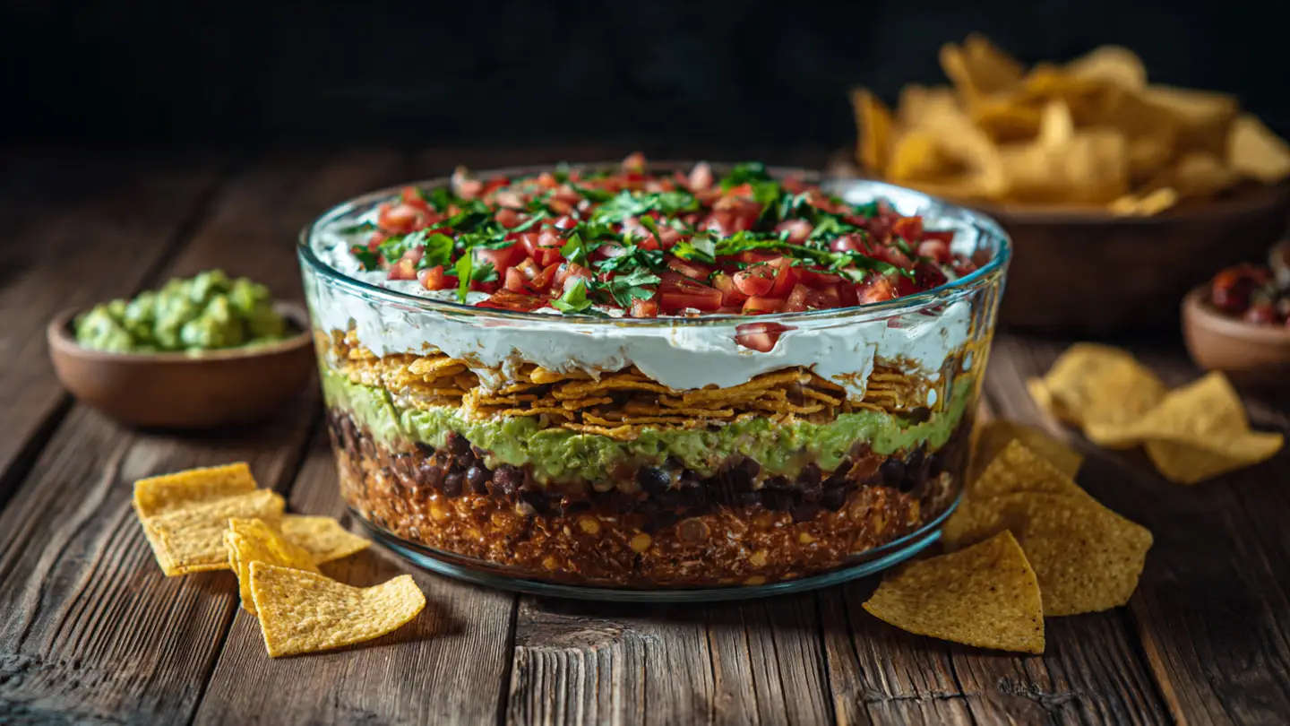 7-Layer Mexican Taco Dip