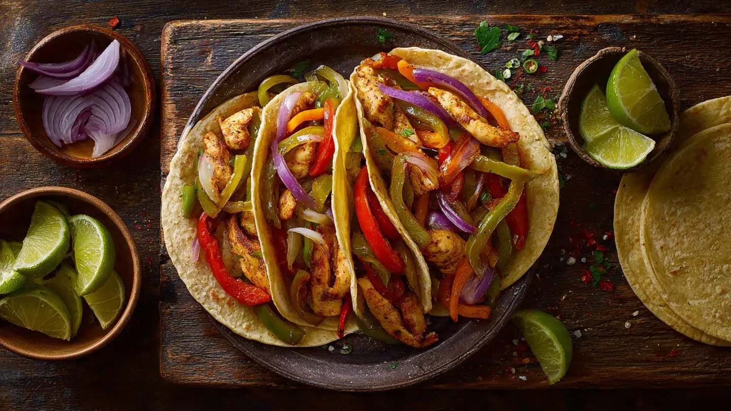 Air Fryer Chicken Fajitas
