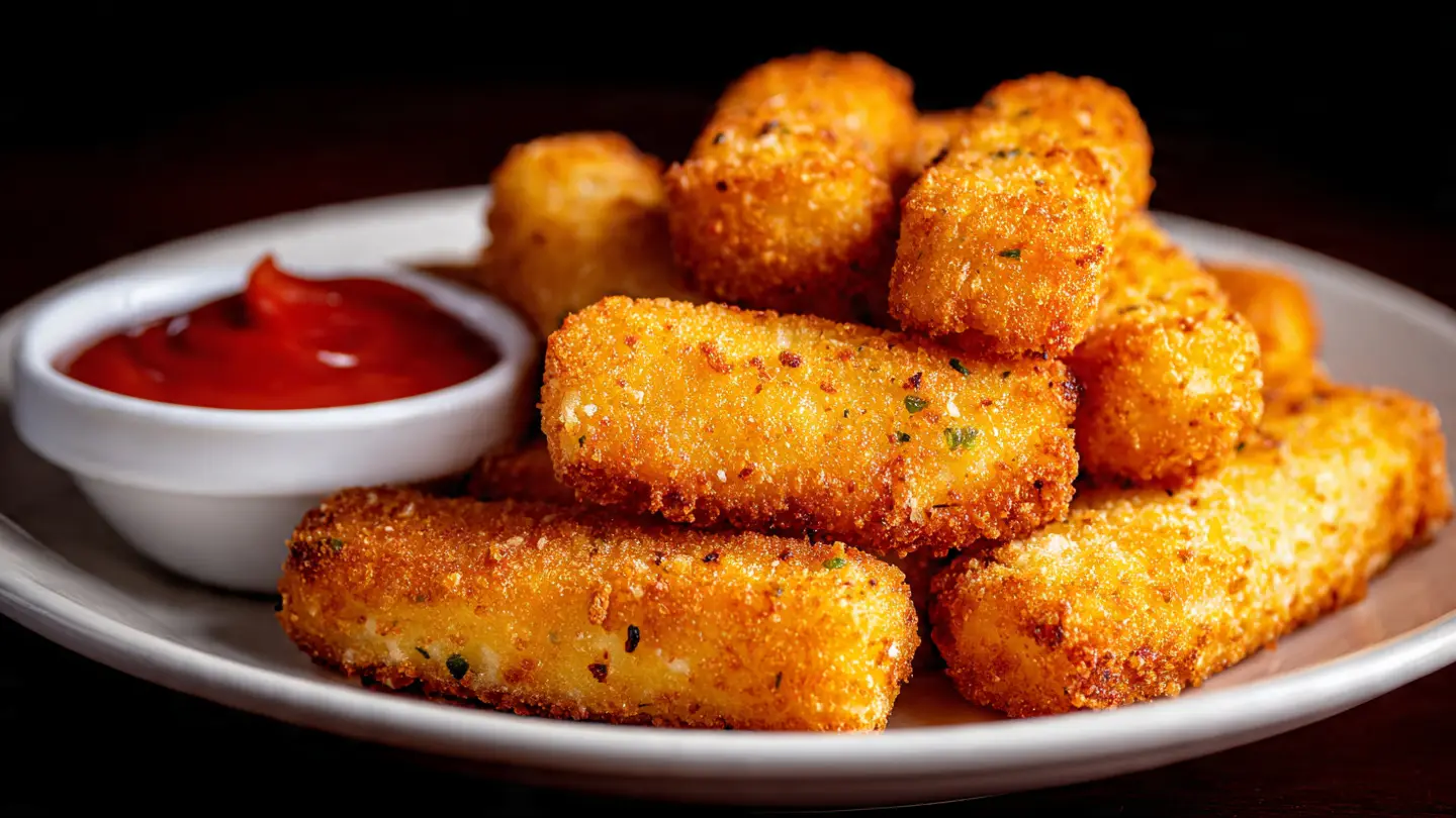 Crispy Air Fryer Mozzarella Sticks