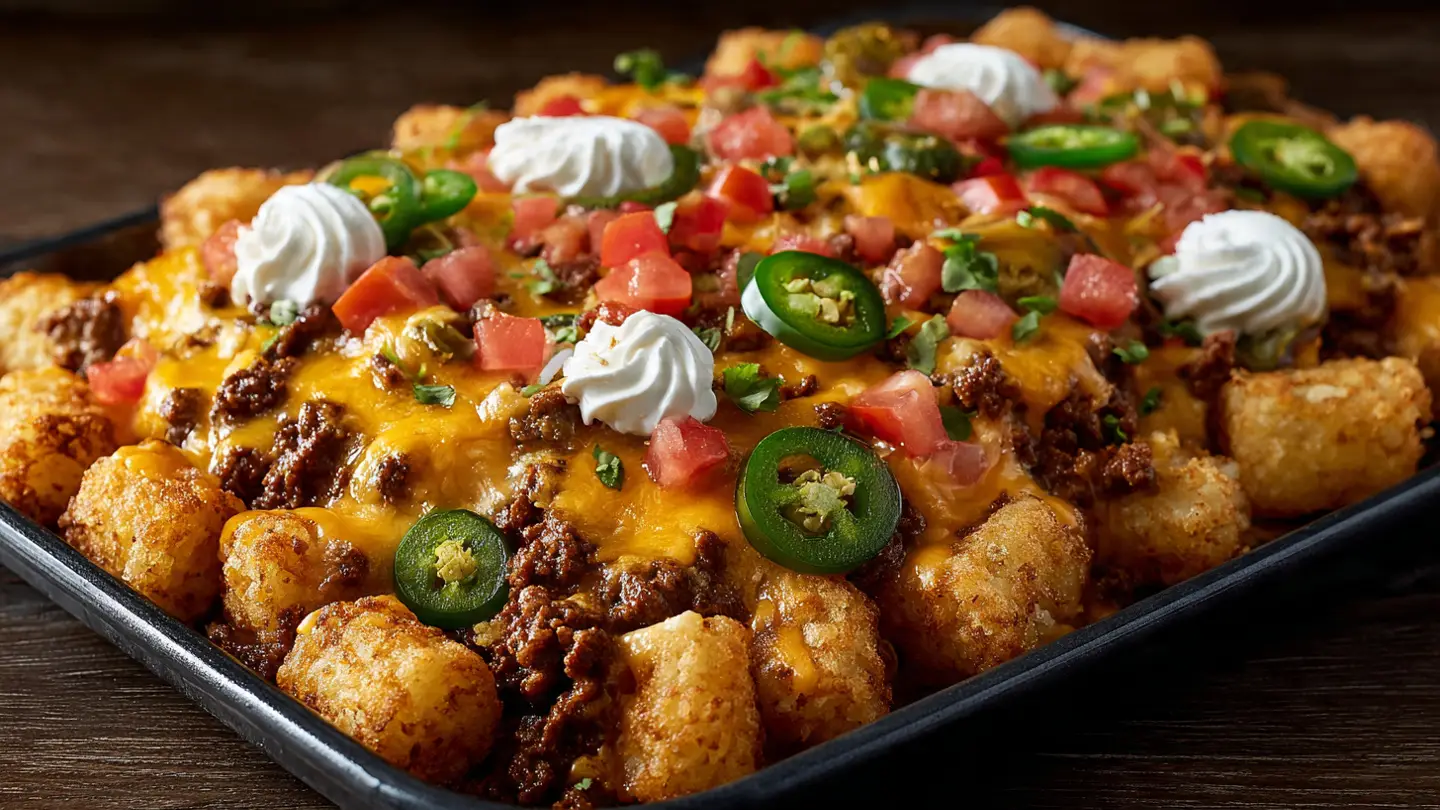 Tater Tot Nachos (Totchos)