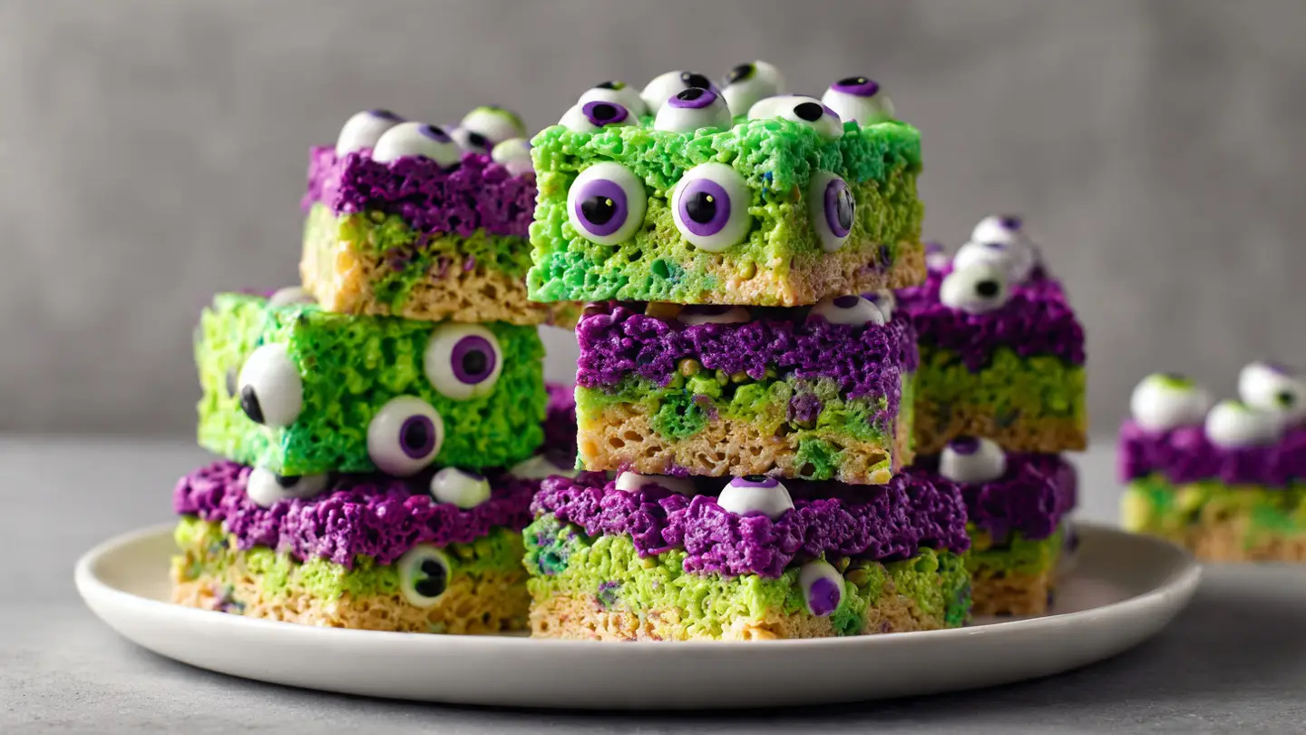 Monster Rice Krispie Treats