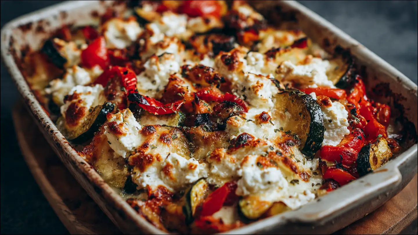 Mediterranean Vegetable Pasta Bake