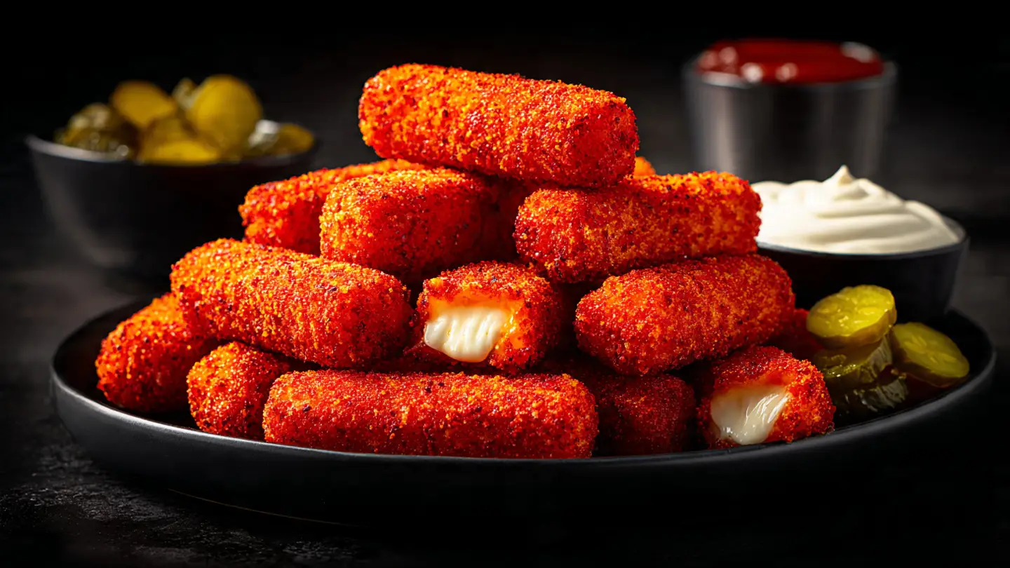 The Best Nashville Hot Mozzarella Sticks