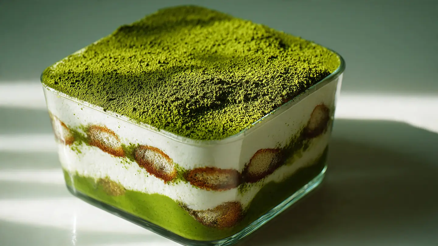 Matcha Tiramisu