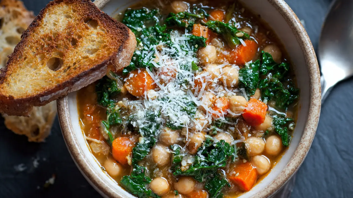 Tuscan Garbanzo Bean Soup