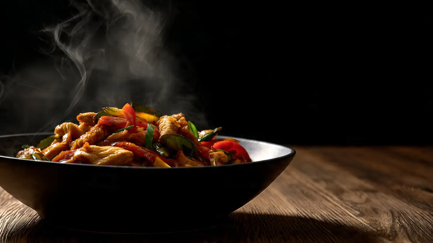 15 Minute Honey Sriracha Chicken Stir Fry for a Sweet Kick
