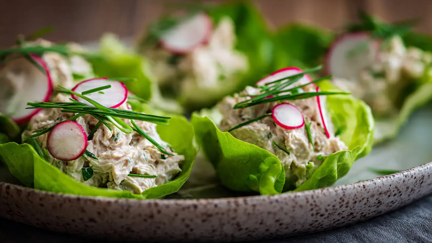 Tuna Lettuce Wraps