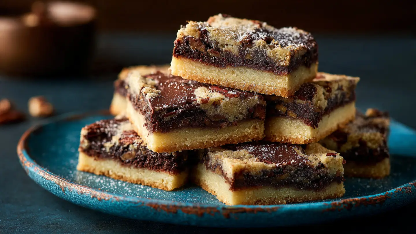 Kentucky Derby Bars with Chocolate and Bourbon