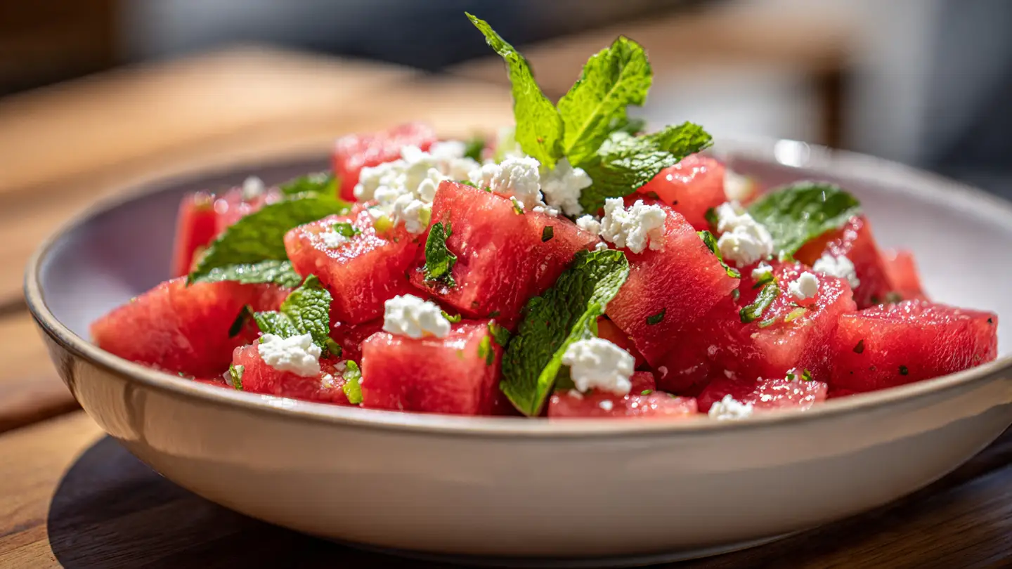 Watermelon Feta Salad