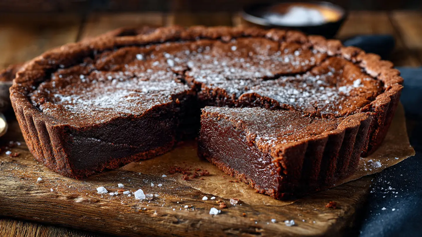 Golden Corral Chocolate Chess Pie Copycat
