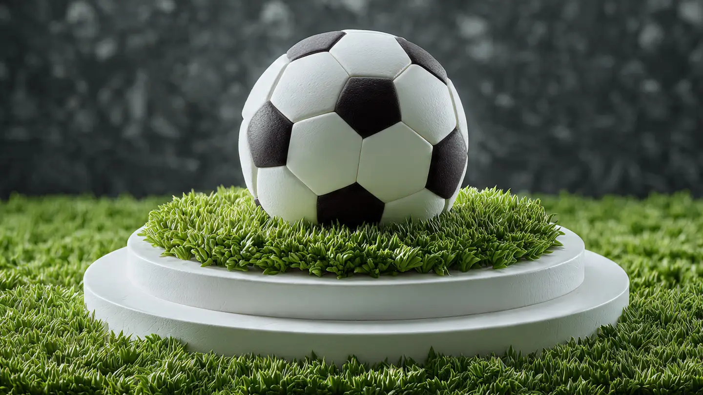 Fun Celebration Ball Cake for Sports Lovers