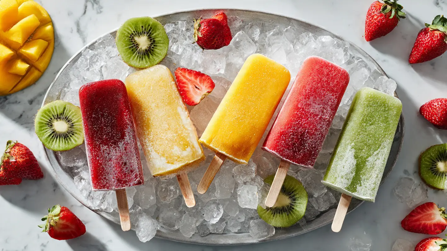7 Refreshing Homemade Popsicles with Real Fruit