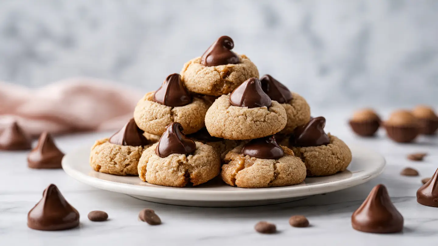 Peanut Butter Blossoms with Hershey’s Kisses