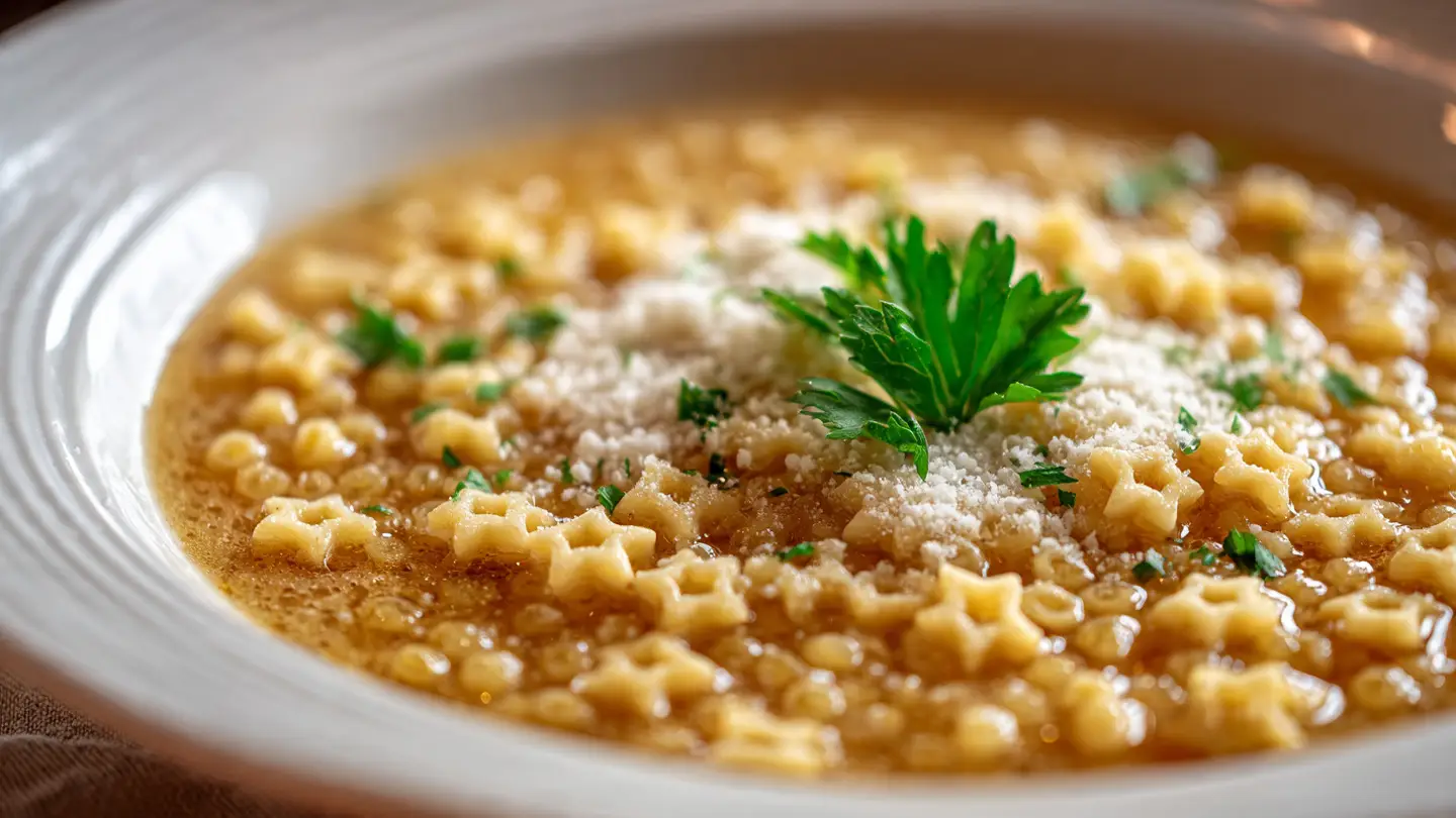 Italian Pastina Soup