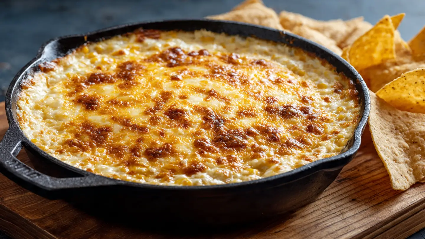 Hot Cheesy Corn Dip