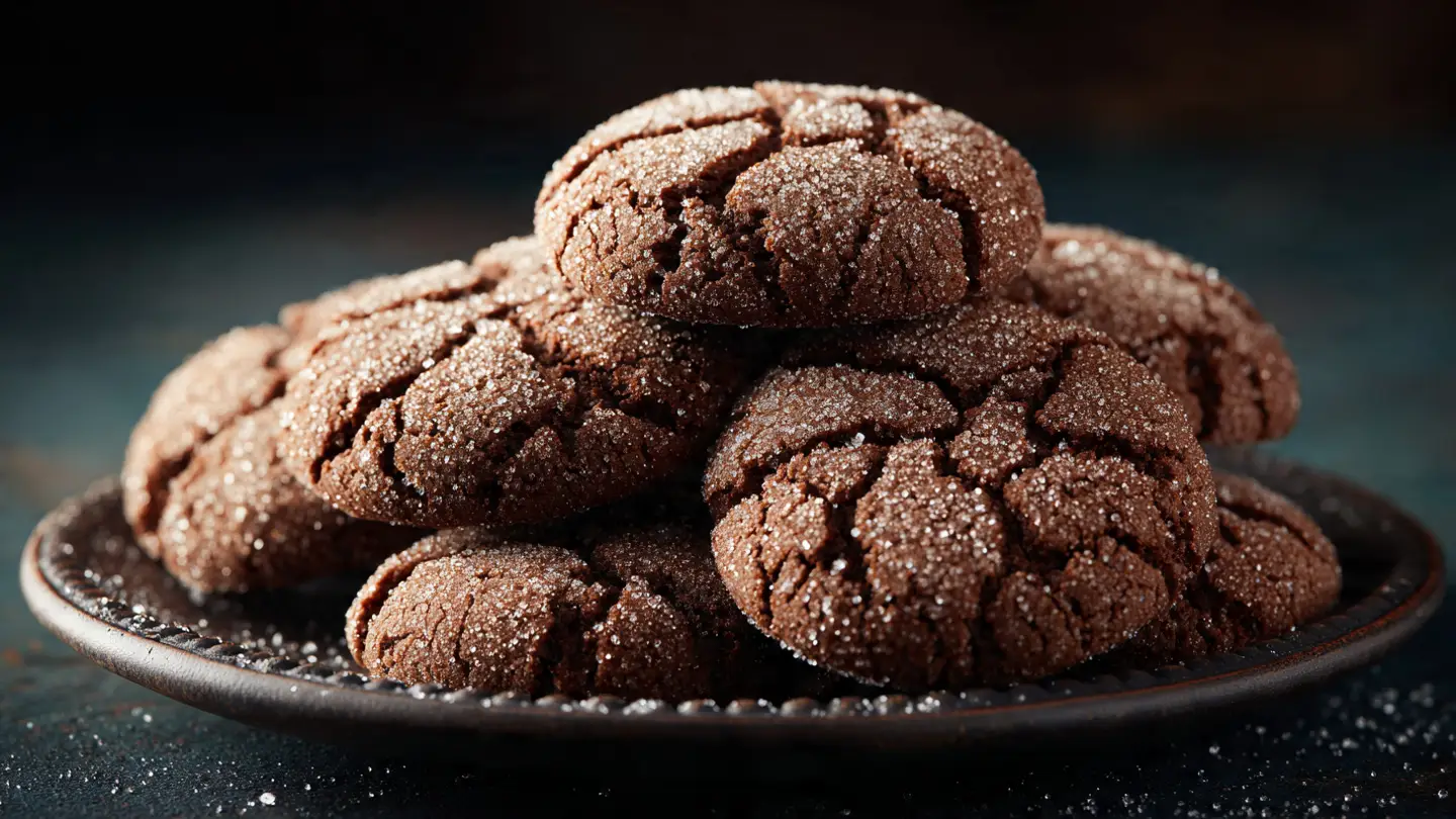 Chocolate Ginger Cookies
