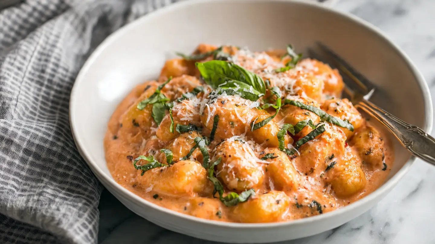 Creamy Tomato Basil Gnocchi