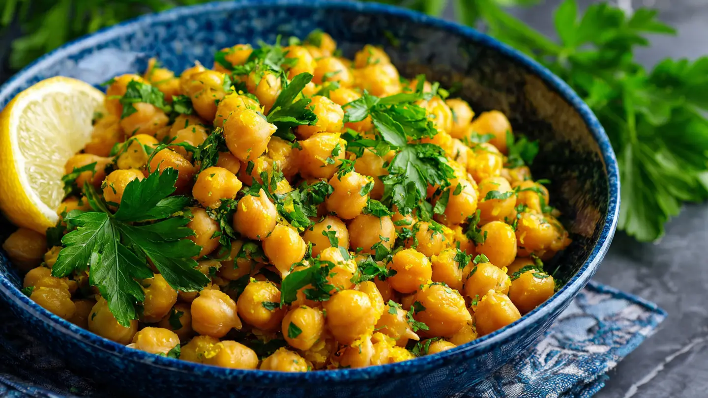 10 Minute Curry Chickpea Salad for a Flavorful Protein Hit