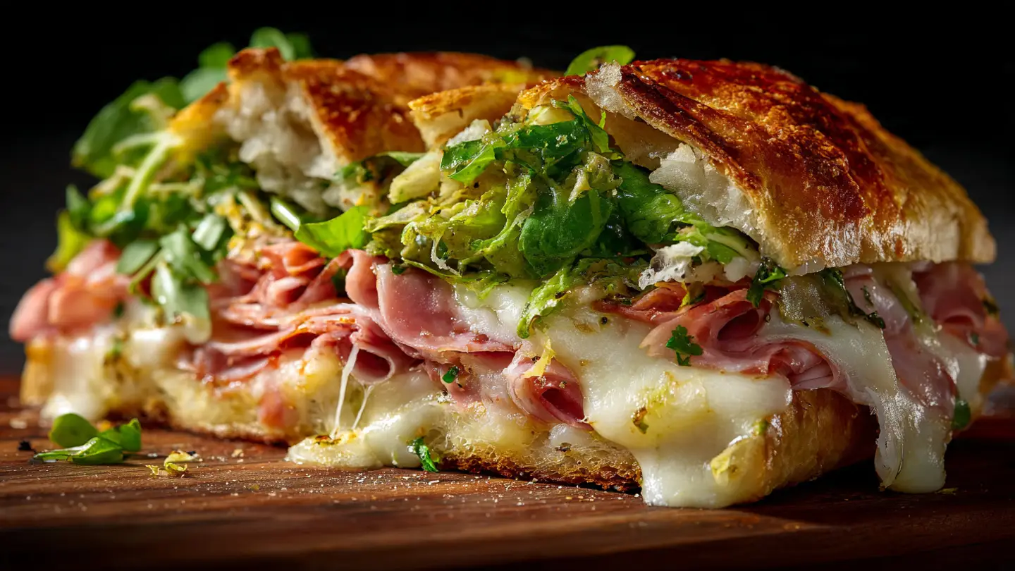 Baked Italian Grinder Sandwiches