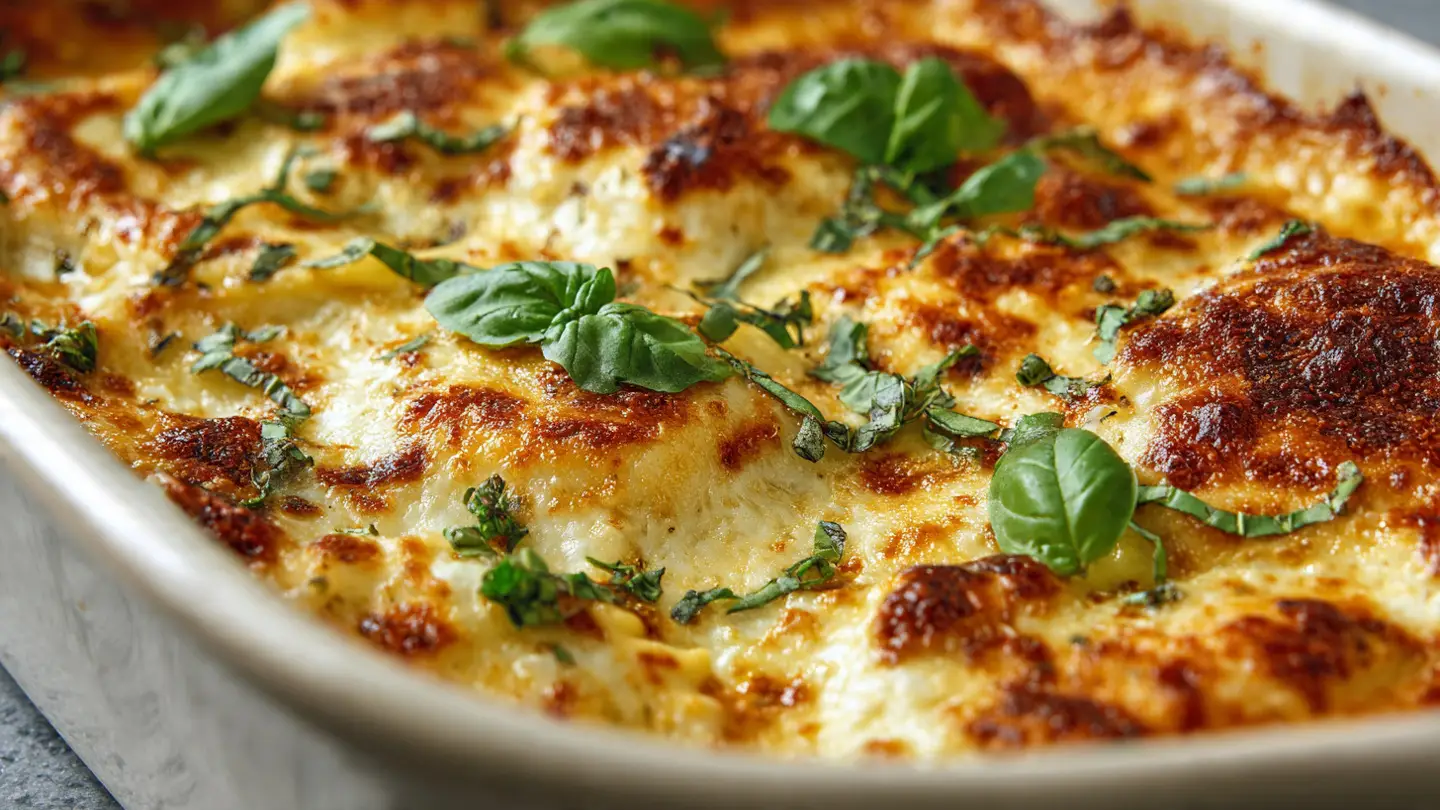Easy Cheesy Baked Ravioli