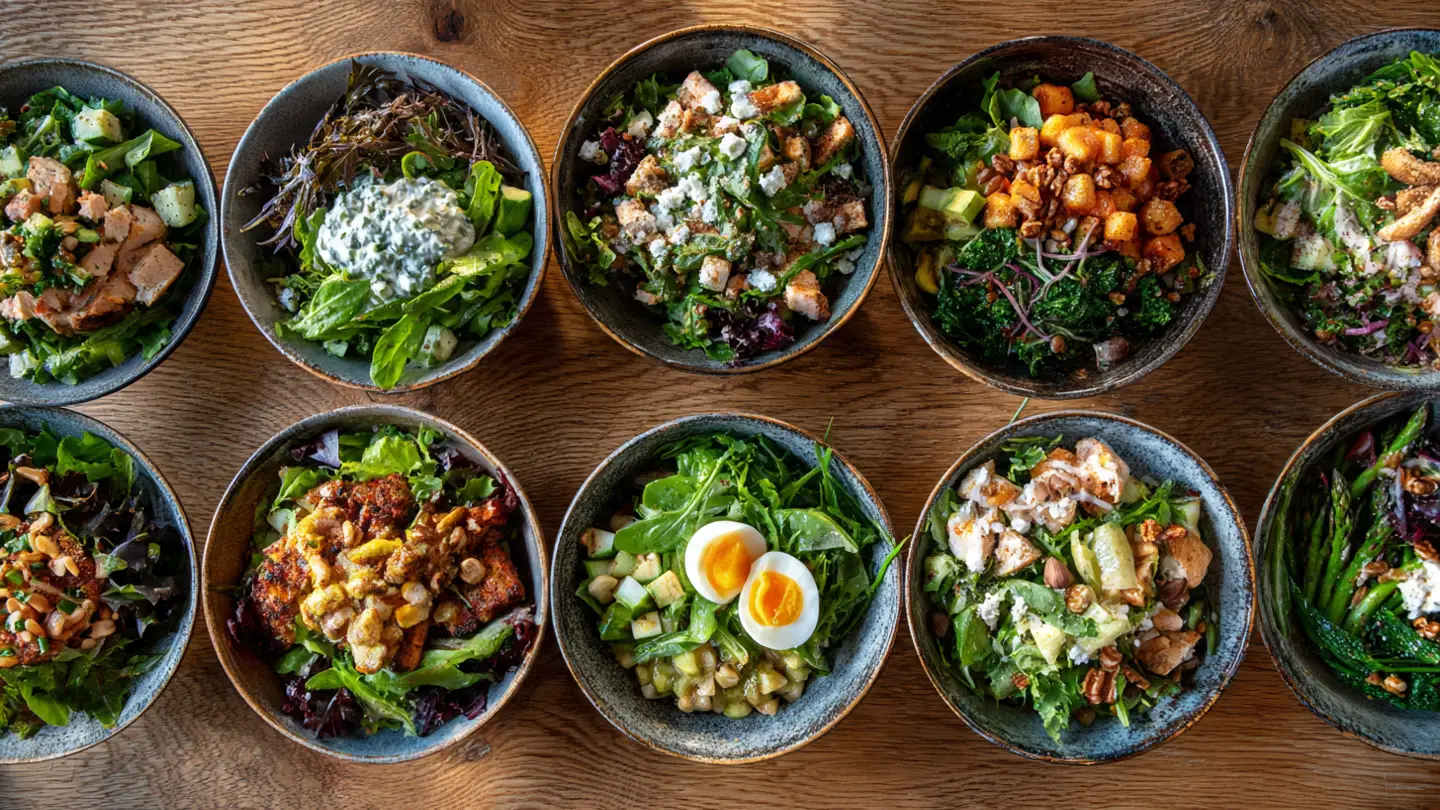 9 Nutrient Dense Dinner Salads That Are Actually Filling