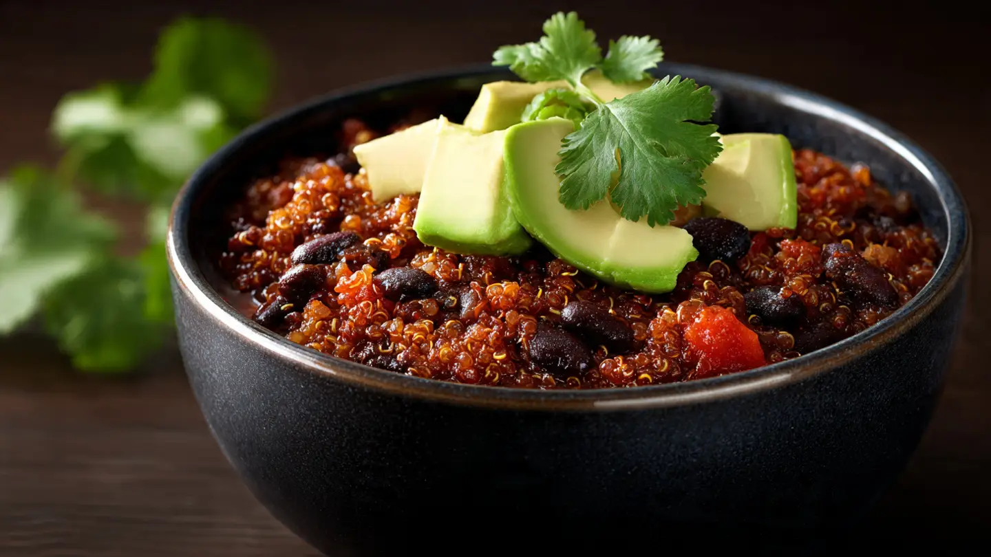 Healthy Quinoa and Black Bean Chili for Hearty Nights