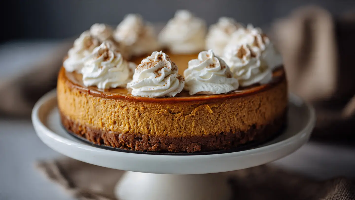 Pumpkin Pie Cheesecake