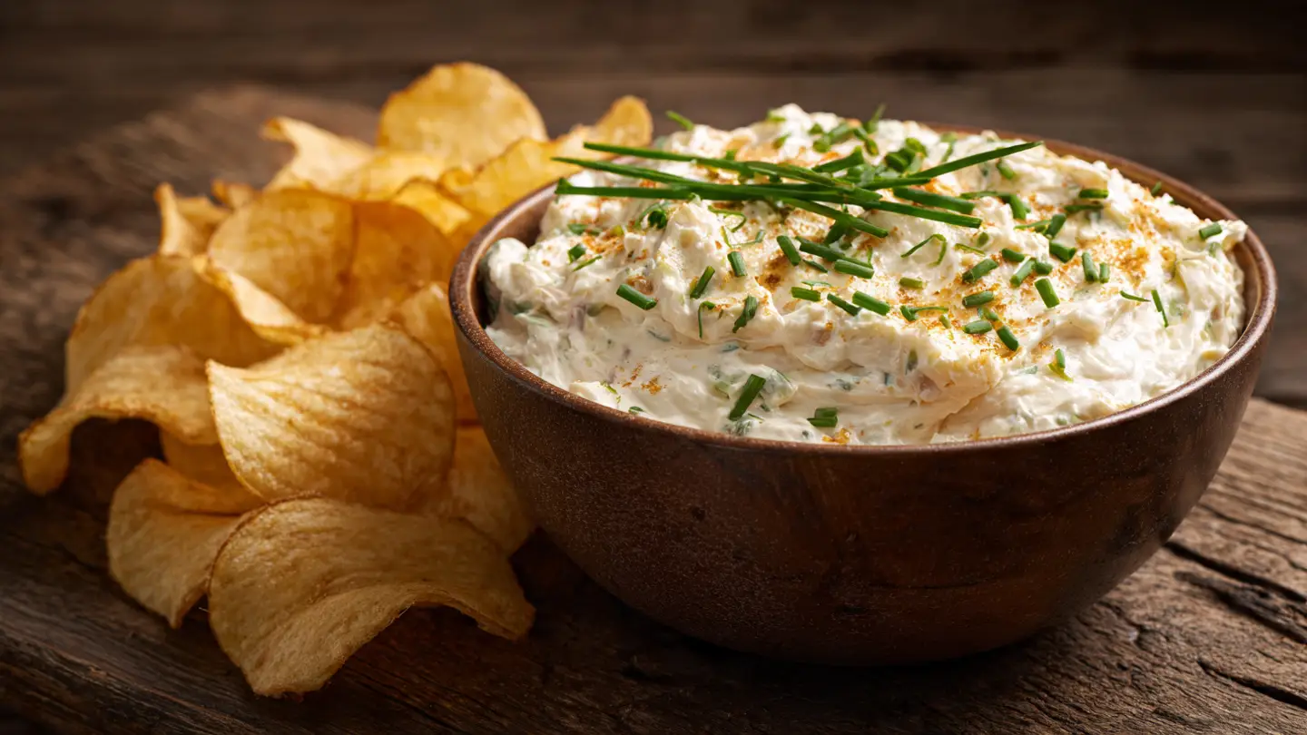 French Onion Dip from Scratch