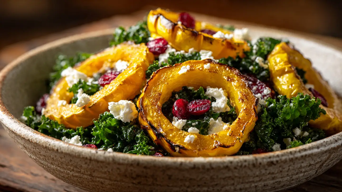 Delicata Squash Salad