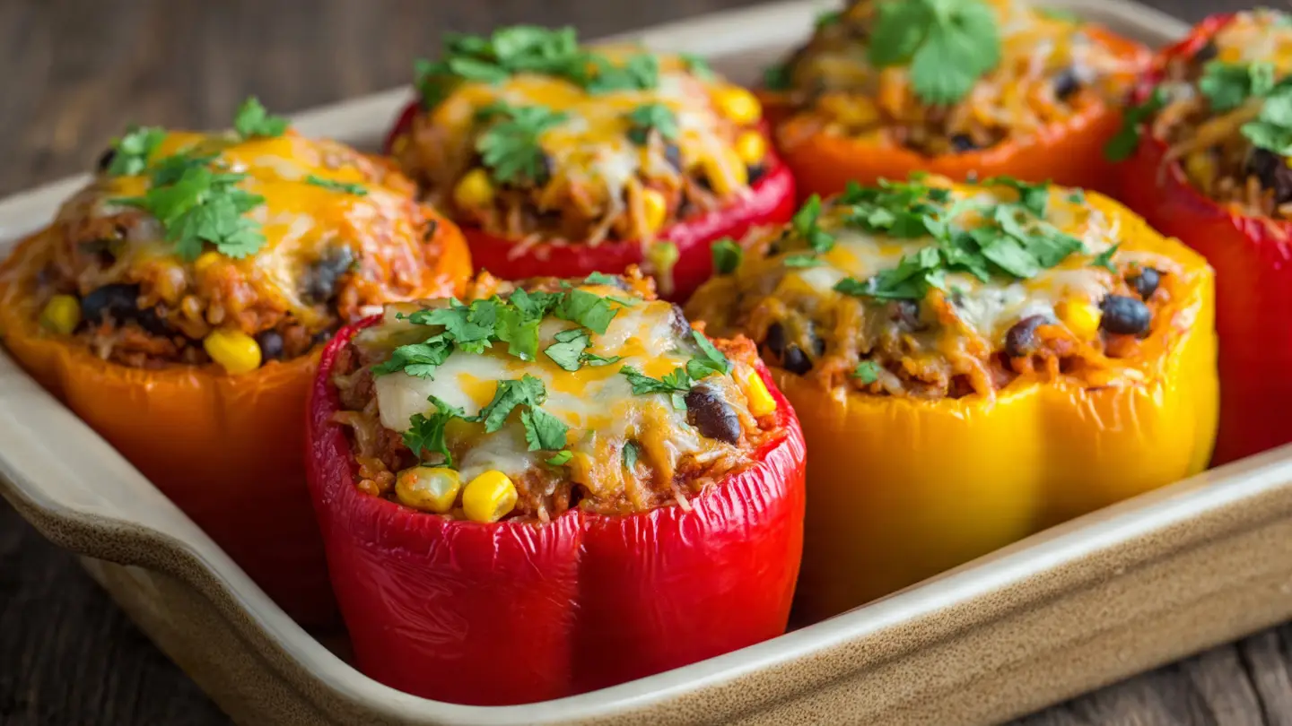 Southwest Stuffed Bell Peppers