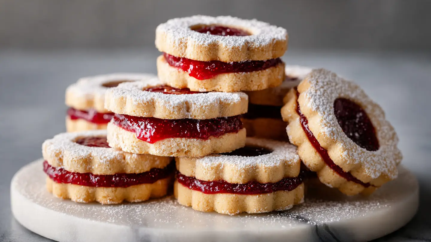 Linzer Cookies