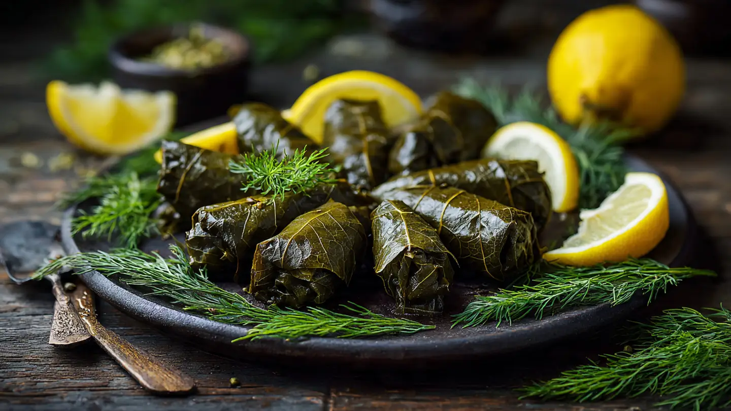 Stuffed Grape Leaves