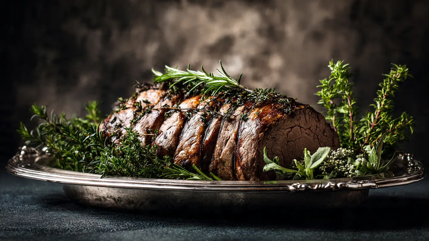 Savory Beef Tenderloin Roast for a Gourmet Holiday Dinner